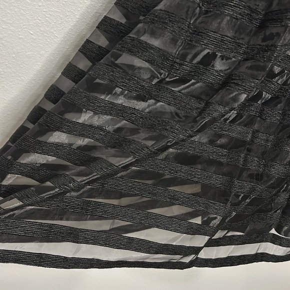 NWT Guess Strappy Cocktail MIDI Dress Black Size 8 - Picture 4 of 10